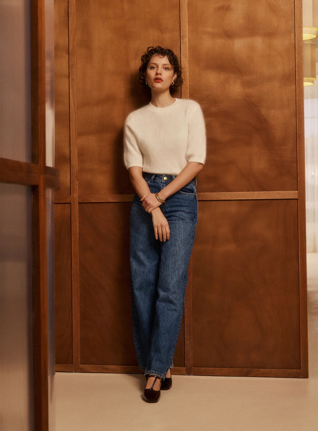 Jean wide Prune - Image 7