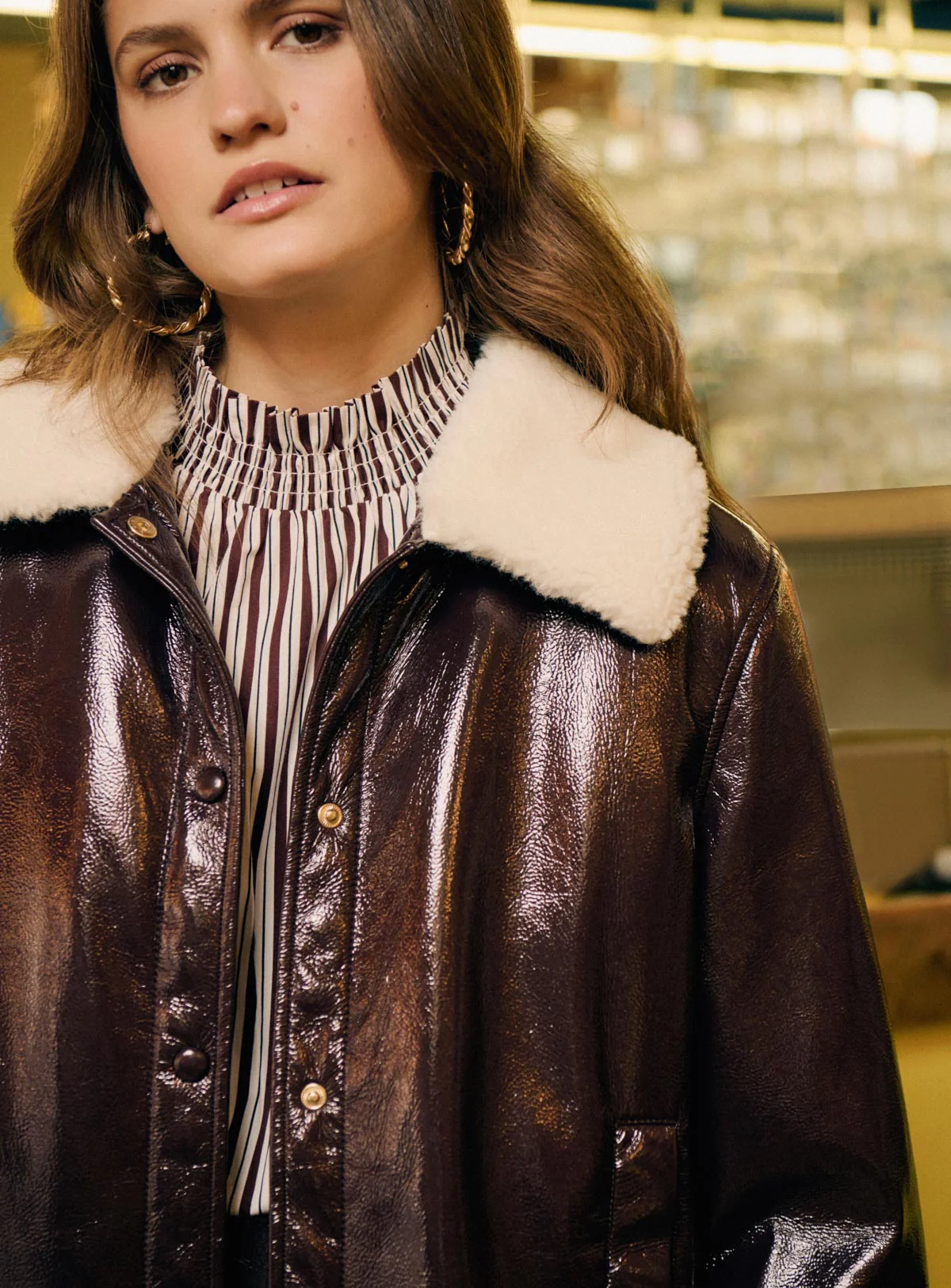 Blouson fourré Oana - Image 5