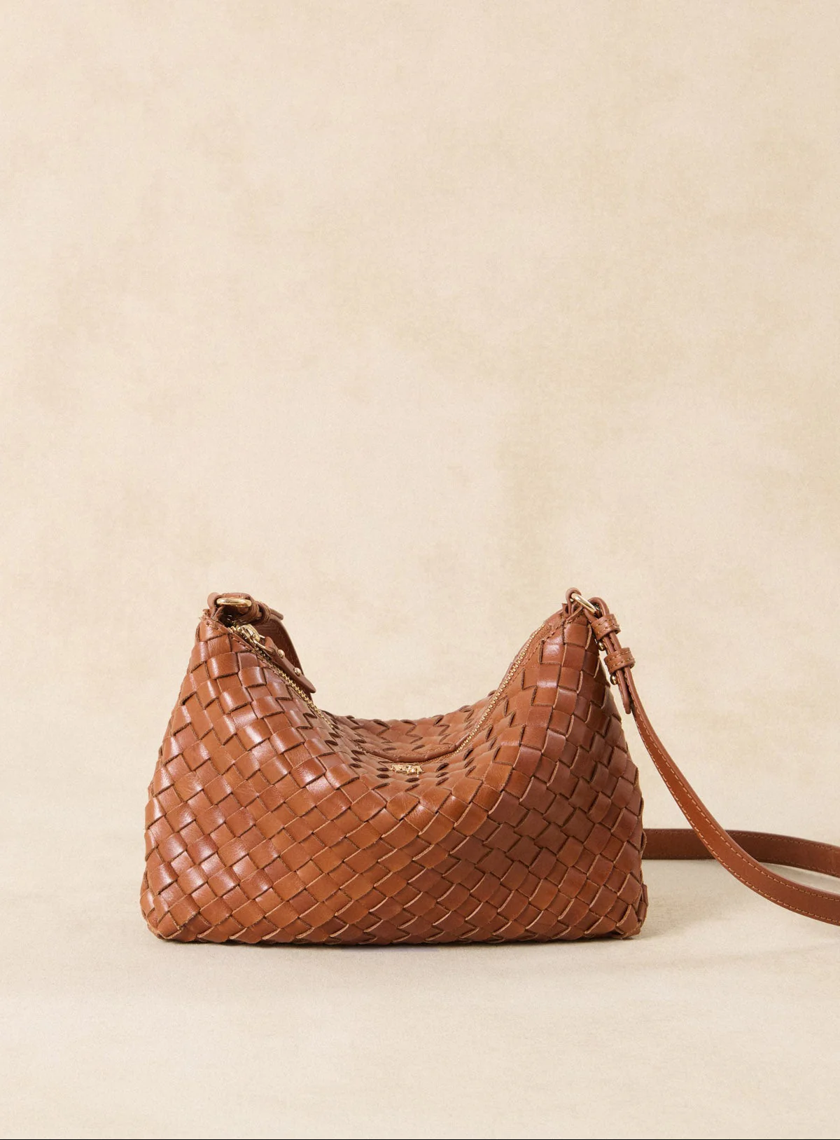 Sac Violette petit tressé